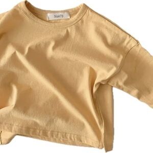 New gold oversized baby toddler shirt 18-24 months